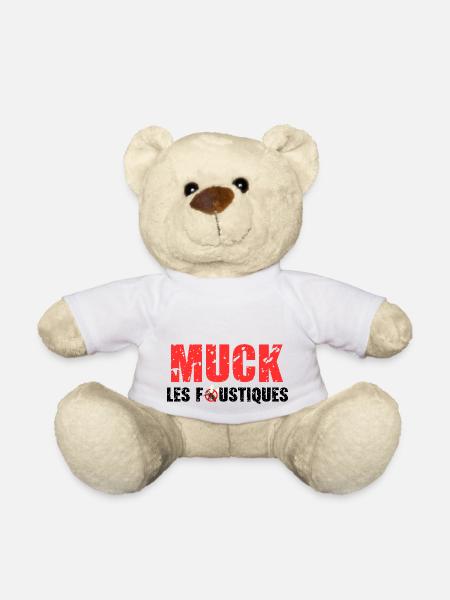 Muck Les Foustiques Deteste les Piqûres moustiques - Nounours - blanc