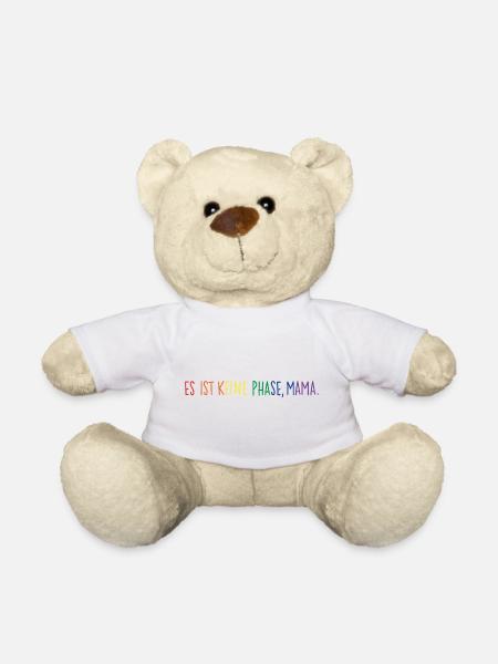 Es ist keine Phase, Mama. Rainbow Edition. - Teddy - Weiß