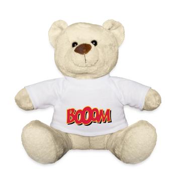 booom - Teddy Bear - white - Front