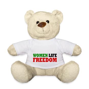 Women life freedom - Nounours - blanc - Devant