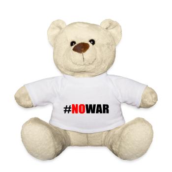 No war - Teddy - Weiß - Vorne