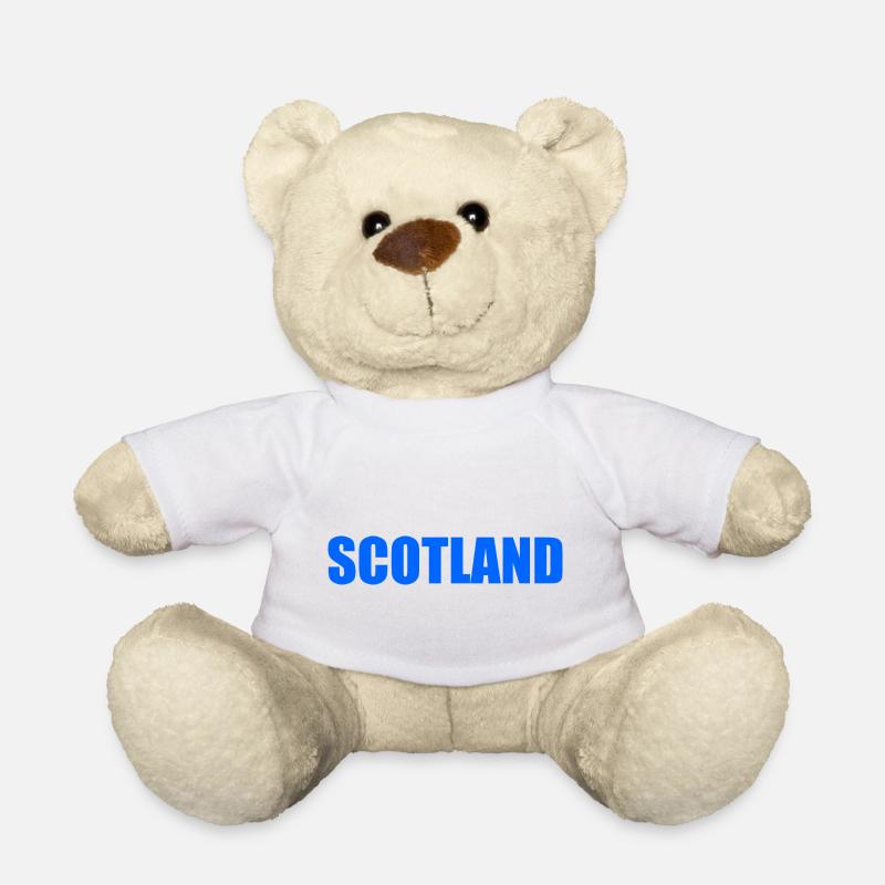Schottland flagge - Teddy - Weiß