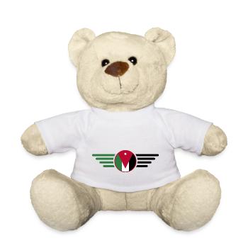 J’aime Jordan, T-shirt Style Design - Nounours - blanc - Devant