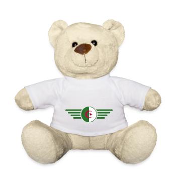 Ich liebe Algerien, Eleganz Stil Design T-Shirt - Teddy - Weiß - Vorne