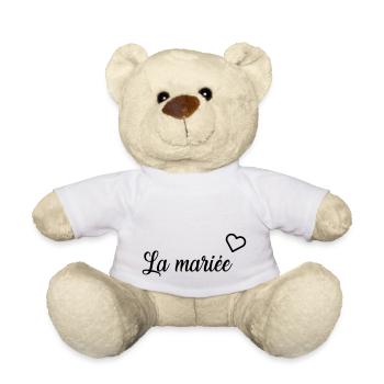 die Braut - Teddy - Weiß - Vorne