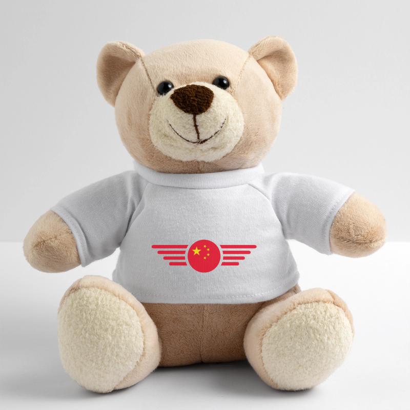 T-shirt de conception de style chinois Nounours