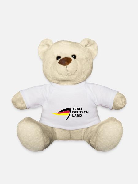 Team Deutschland - Teddy - Weiß