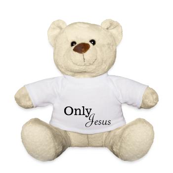Jésus-Christ Dieu Dieu - Nounours - blanc - Devant