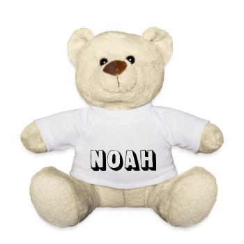 Name - Noah - Teddy - Weiß - Vorne