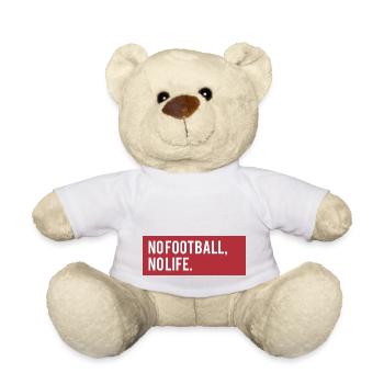 no football no life - Teddy - Weiß - Vorne