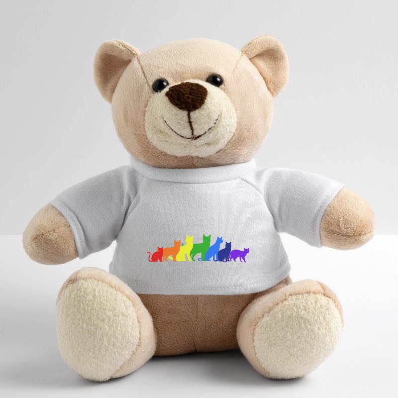 Arc-en-ciel de chats Nounours