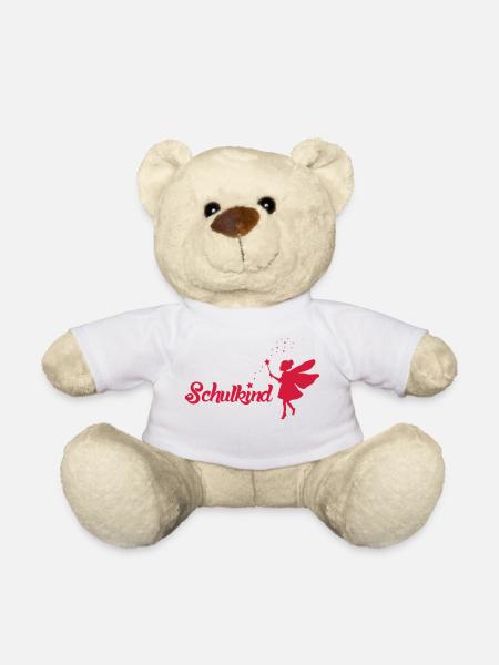 Schulkind Fee Sternenstaub - Teddy - Weiß