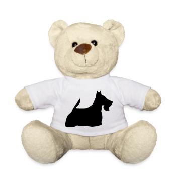 Schottischer Terrier - Teddy - Weiß - Vorne