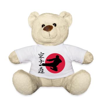 Karate Yokotobigeri - Teddy - Weiß - Vorne