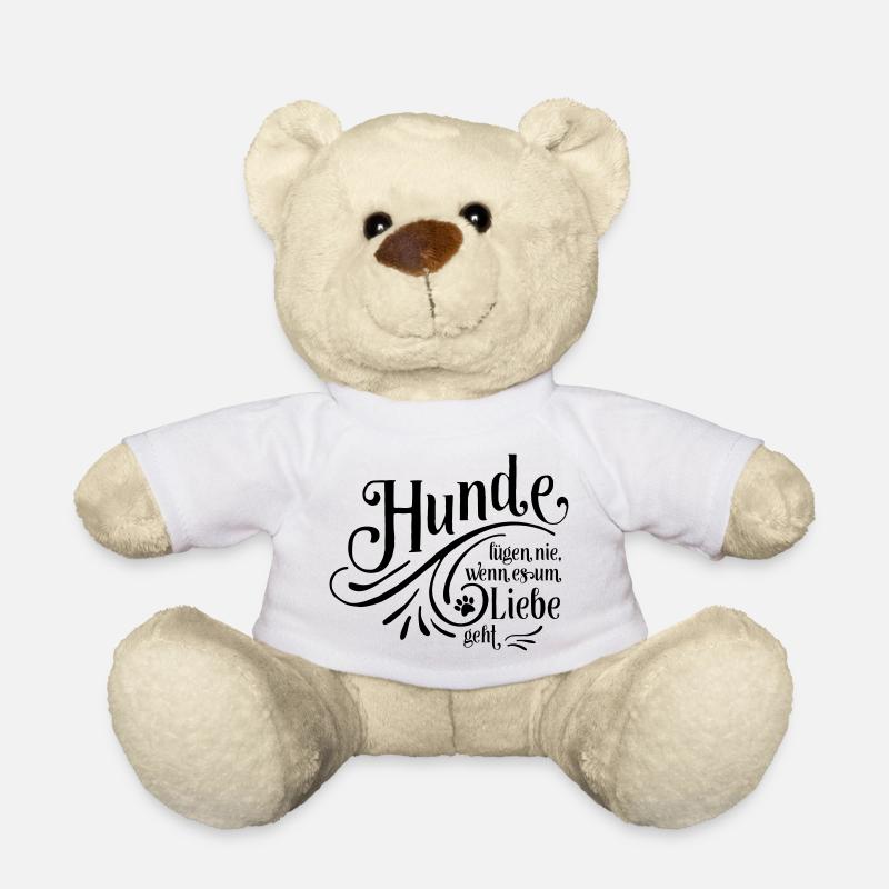 Hunde lügen nie - Teddy - Weiß