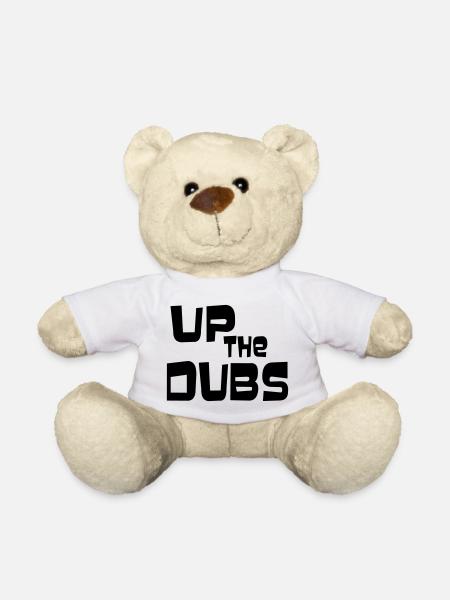 UP THE DUBS - Teddy Bear - white