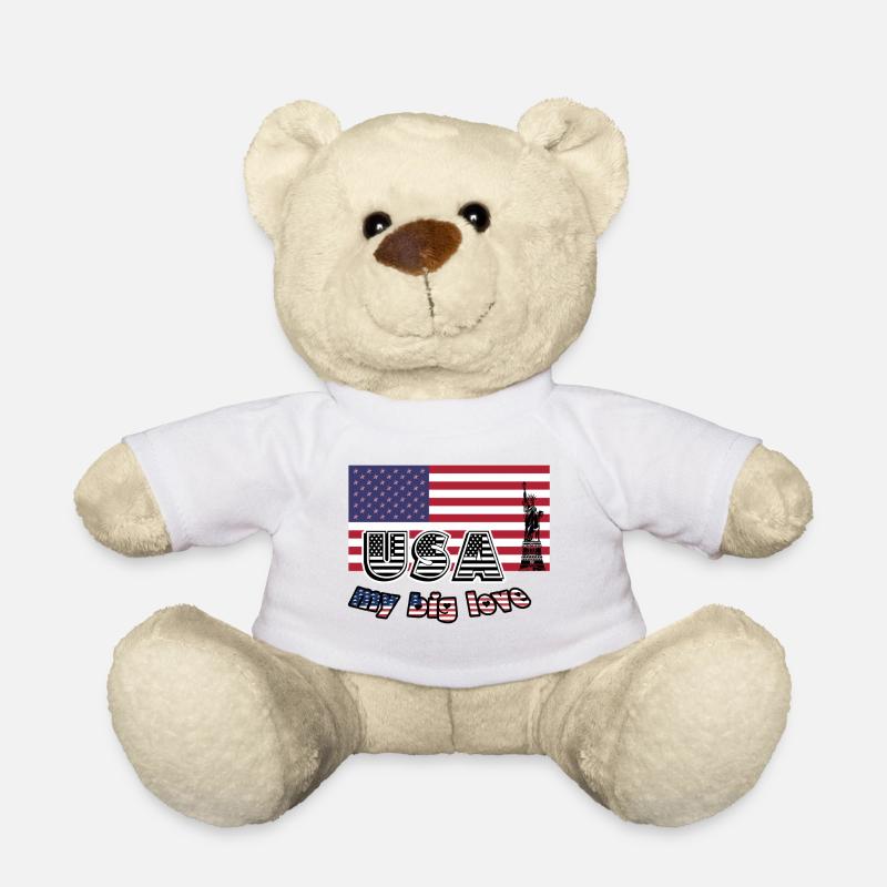 Big Love USA - Teddy Bear - white