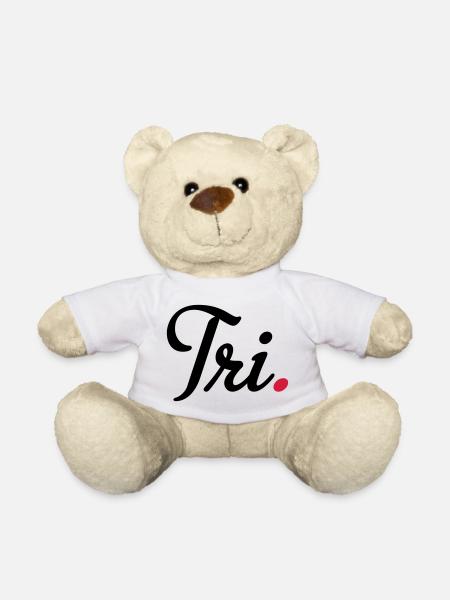 Triathlon - Teddy - Weiß