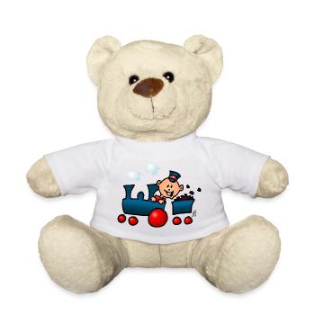 Zug - Teddy - Weiß - Vorne