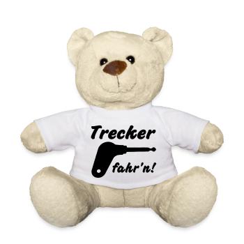 Trecker fahr'n! - Teddy - Weiß - Vorne