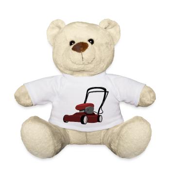 rasenmaeher lawn mower mowing machine2 - Teddy - Weiß - Vorne