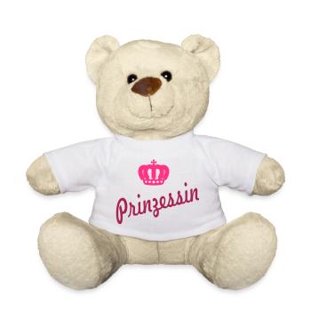 princess - Teddy Bear - white - Front