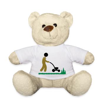 jardinage - Nounours - blanc - Devant