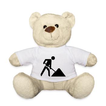 Baustelle - Teddy - Weiß - Vorne