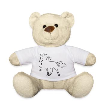 Islandpferd - Teddy - Weiß - Vorne