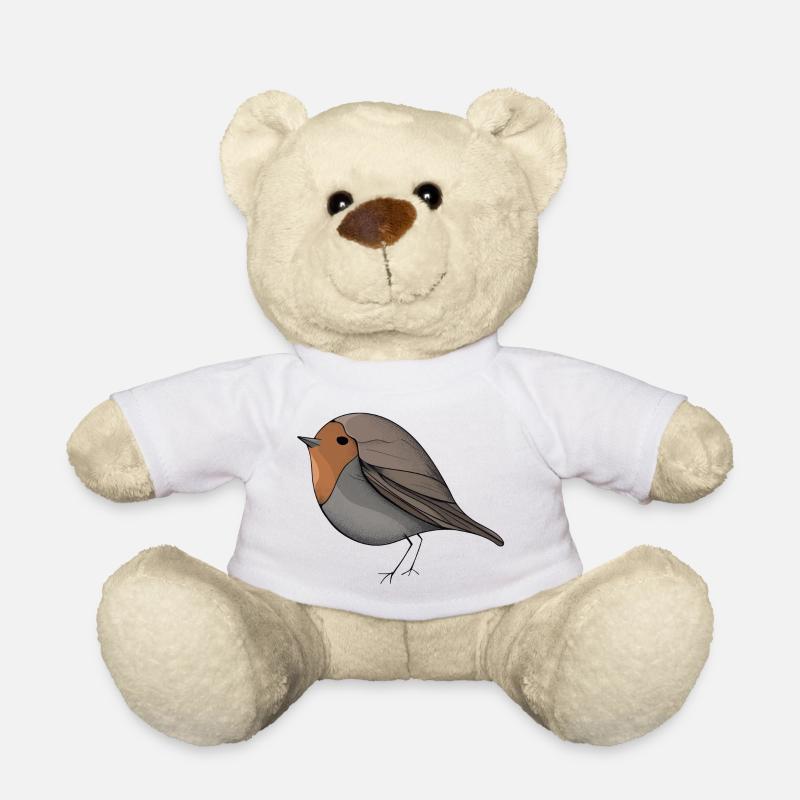 Vogel - Teddy - Weiß