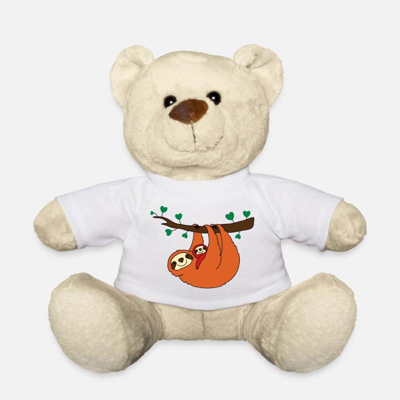 Faultier Liebe - Teddy - Weiß