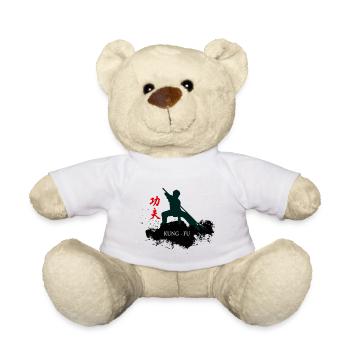 ARTS MARTIAUX DE KUNGFU - Nounours - blanc - Devant