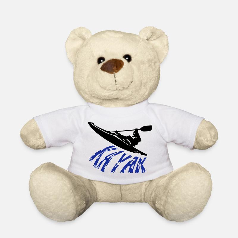 kayak - Nounours - blanc