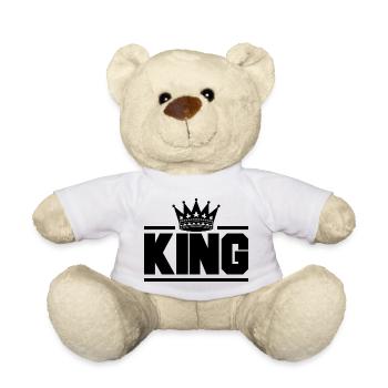 König - Teddy - Weiß - Vorne