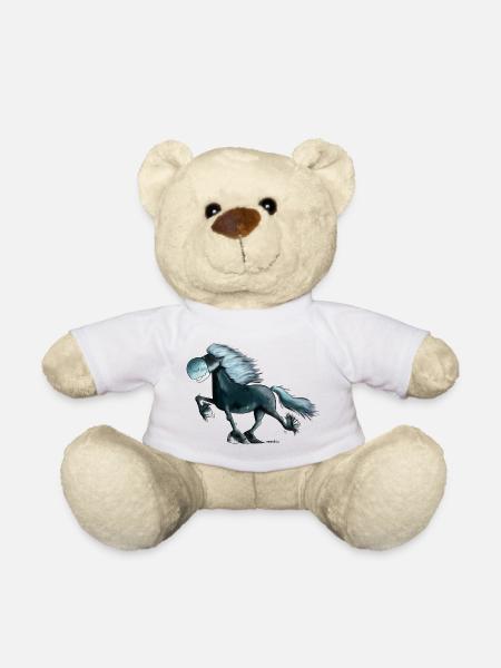 "Power Tölter" - Iceland - Isi - Iceland Horse - Teddy Bear - white
