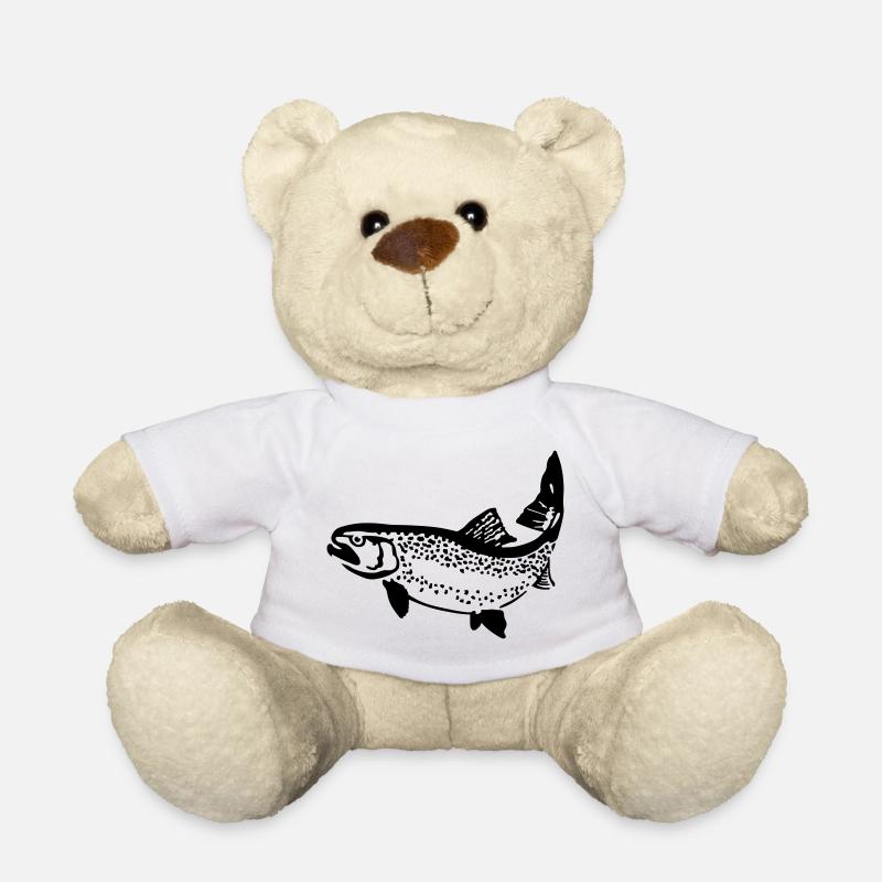 Forelle - Teddy - Weiß