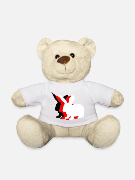 Lapin Lapin Lapin Antifa - Nounours - blanc