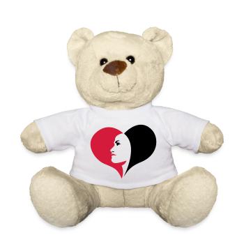 Elsässer Herzens - Teddy - Weiß - Vorne