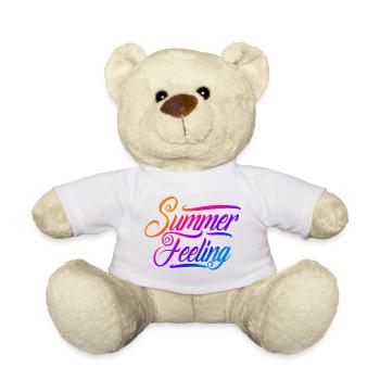 Summer feeling - Teddy Bear - white - Front