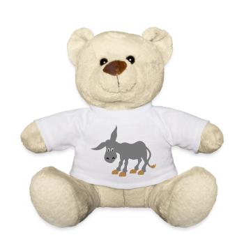 esel - Teddy - Weiß - Vorne