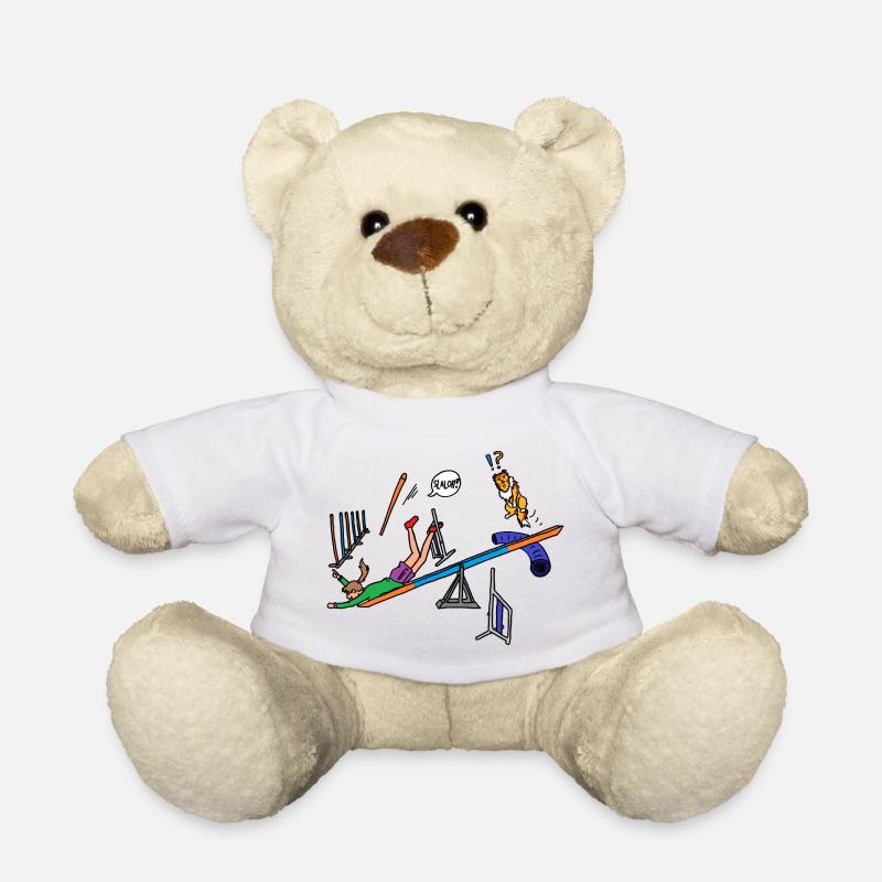 Geschicklichkeit - Teddy - Weiß