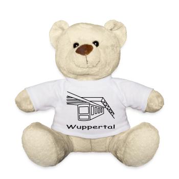 schwebebahn wuppertal - Teddy - Weiß - Vorne