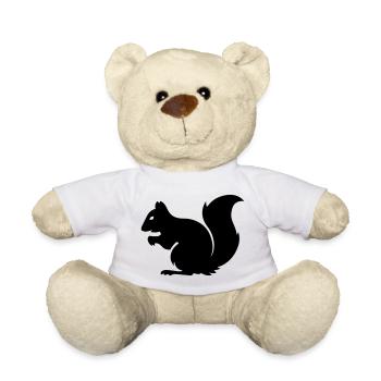 Eichhörnchen - Teddy - Weiß - Vorne