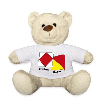 Foxtrott-Oscar - Teddy - Weiß - Vorne