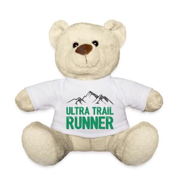 Ultra Trail Runner - Teddy Bear - white - Front
