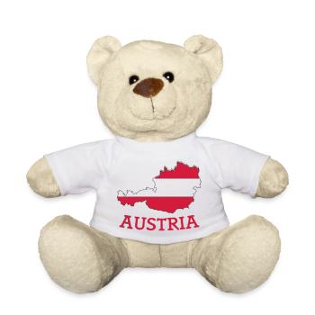 Autriche - Nounours - blanc - Devant