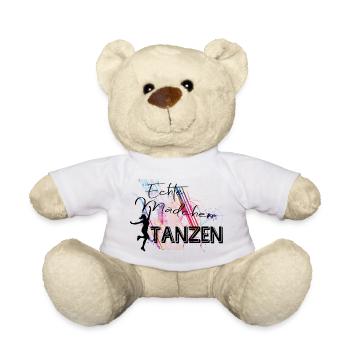 Echte Mädchen Tanzen - Teddy - Weiß - Vorne
