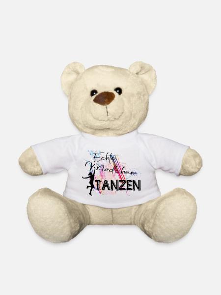 Echte Mädchen Tanzen - Teddy - Weiß