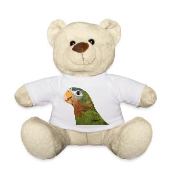 Amazonas mit gelber Rechnung - Teddy - Weiß - Vorne