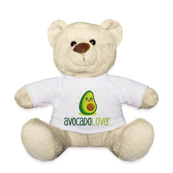 Avocado Lover - Avocado-Liebhaber - Teddy - Weiß - Vorne